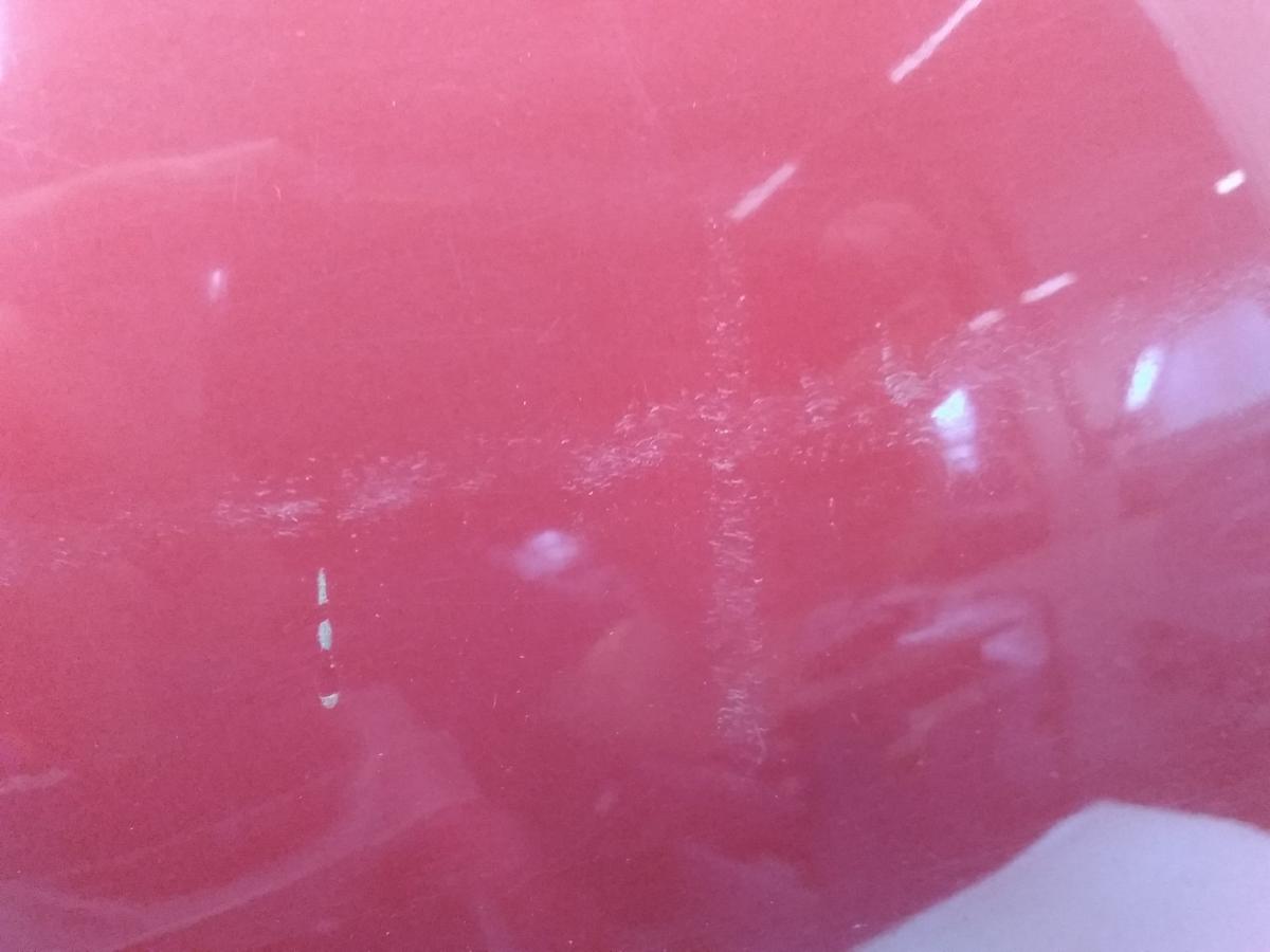 VW Fox 5Z original Stossf&auml;nger Sto&szlig;stange hinten tornadorot LY3D BJ2005