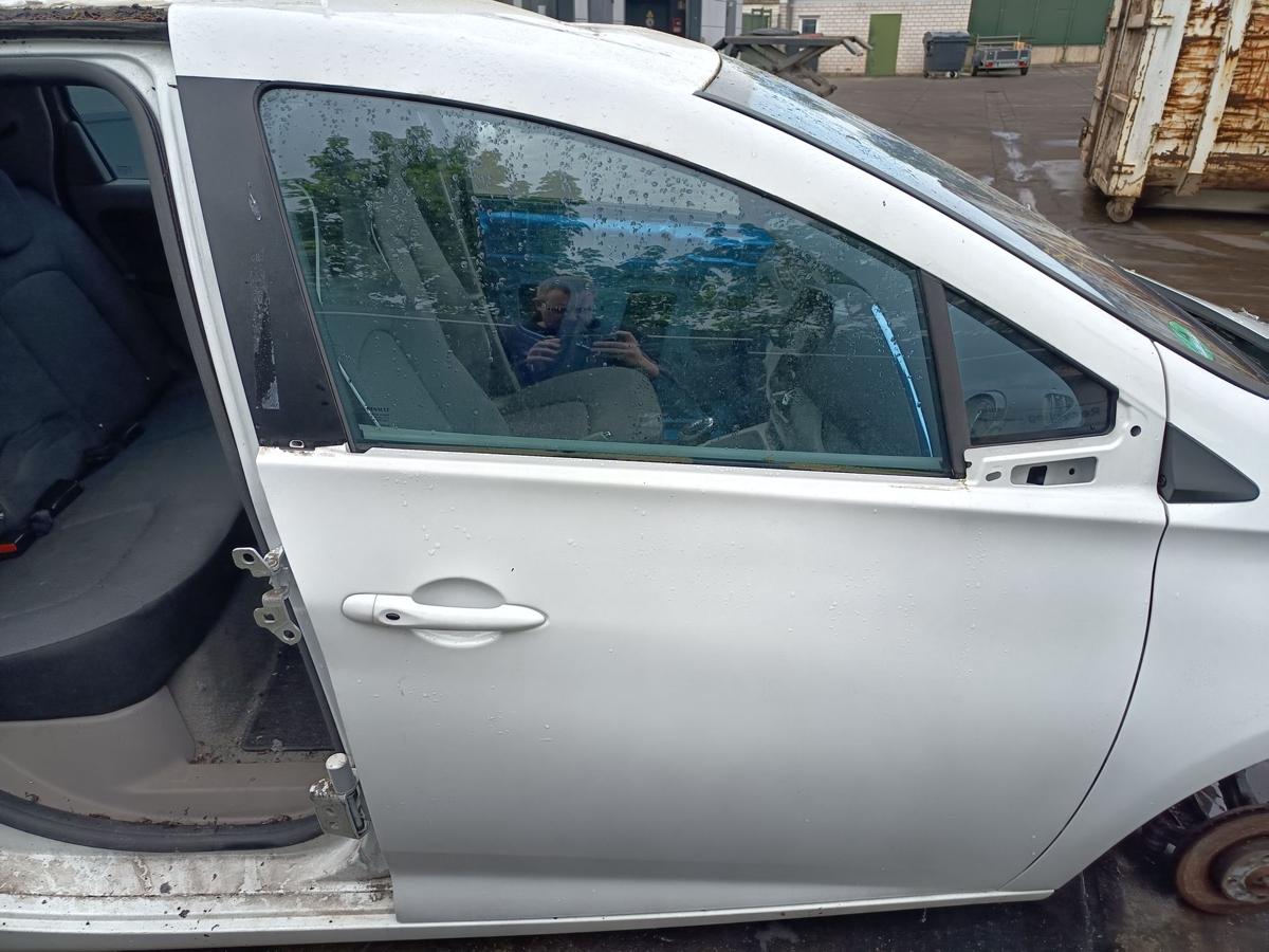 Renault Zoe original T&uuml;r vorne rechts OY369 Arktis Weiss Baujahr 2014