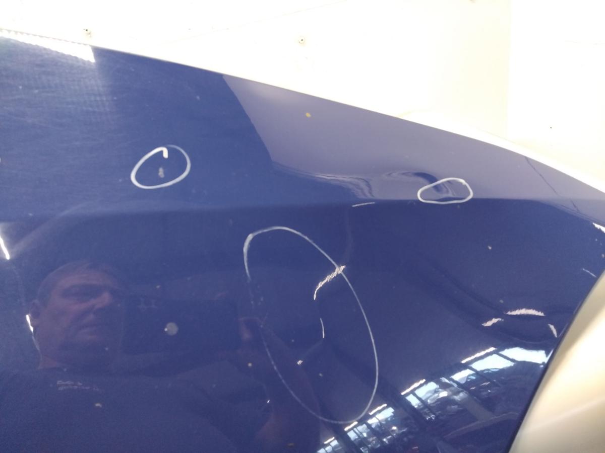 Skoda Fabia 5J Kombi original Motorhaube Deckel vorn dunkelblau 4590 BJ2009