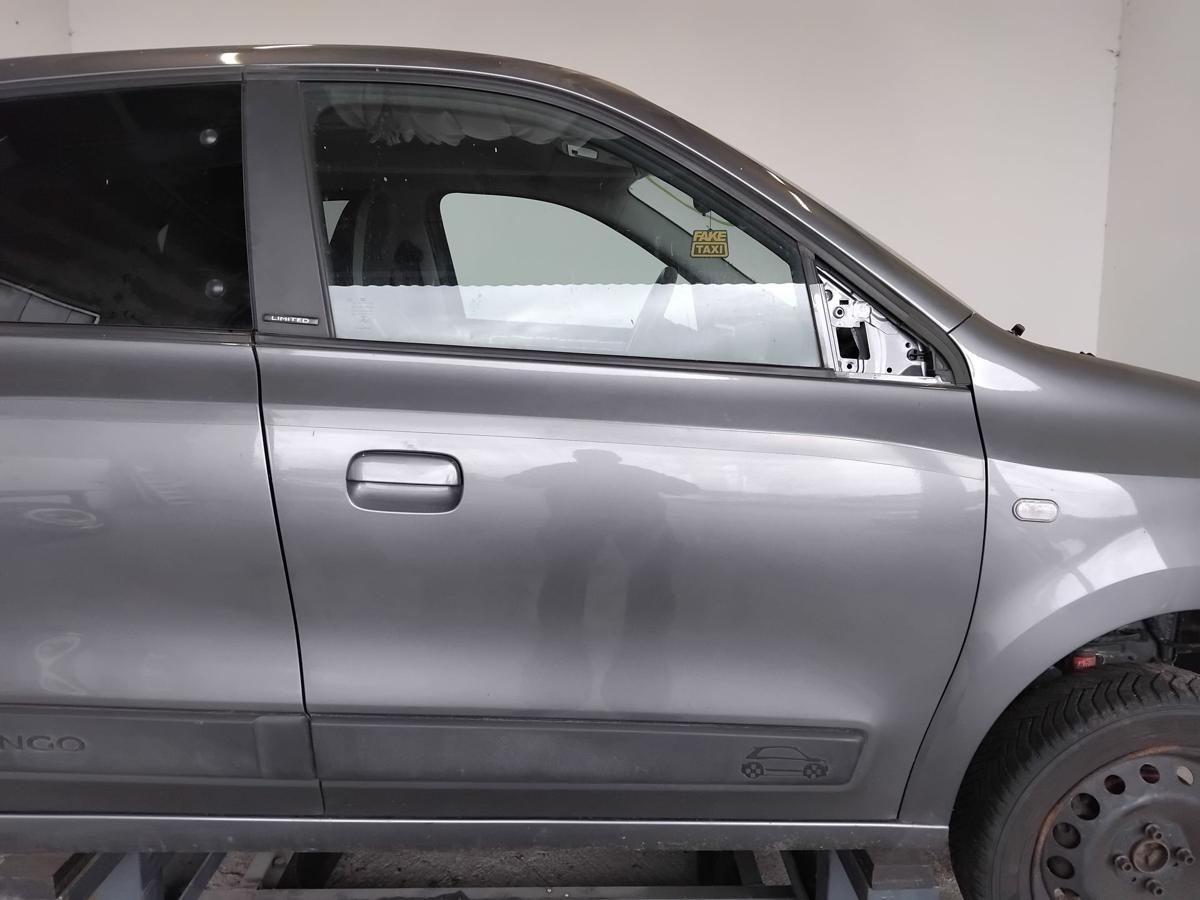 Renault Twingo 3 T&uuml;r vorn rechts Beifahrert&uuml;r TEKPE Gris Lunaire Metallic BJ2018