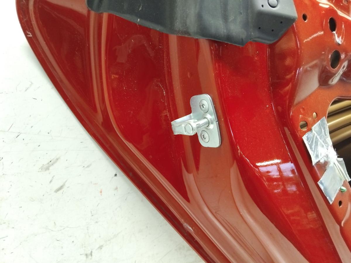 Tesla Model S T&uuml;r hinten links dunkelrotmetallic PPMR sunset red Bj.2019