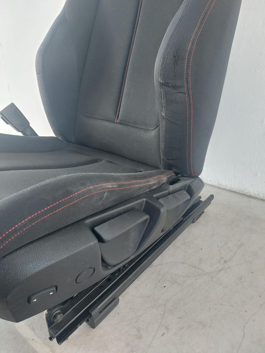 BMW 3er F30 F31 Sportline Sportsitz vorn links Sitz Fahrersitz Stoff Heizung