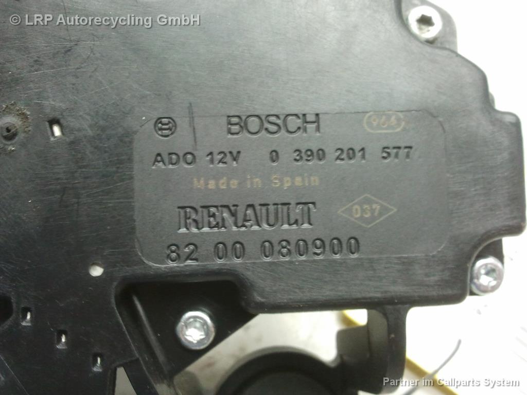 Renault Megane 2 BJ2002 Heckwischermotor Wischermotor hinten 8200080900 Bosch