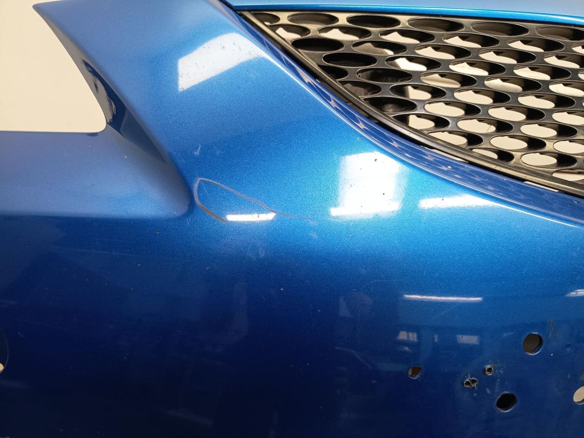 Mazda 3 BK orig Stoßfänger Stoßstange vorn NSW 27B Montrealblau Met Bj 2004