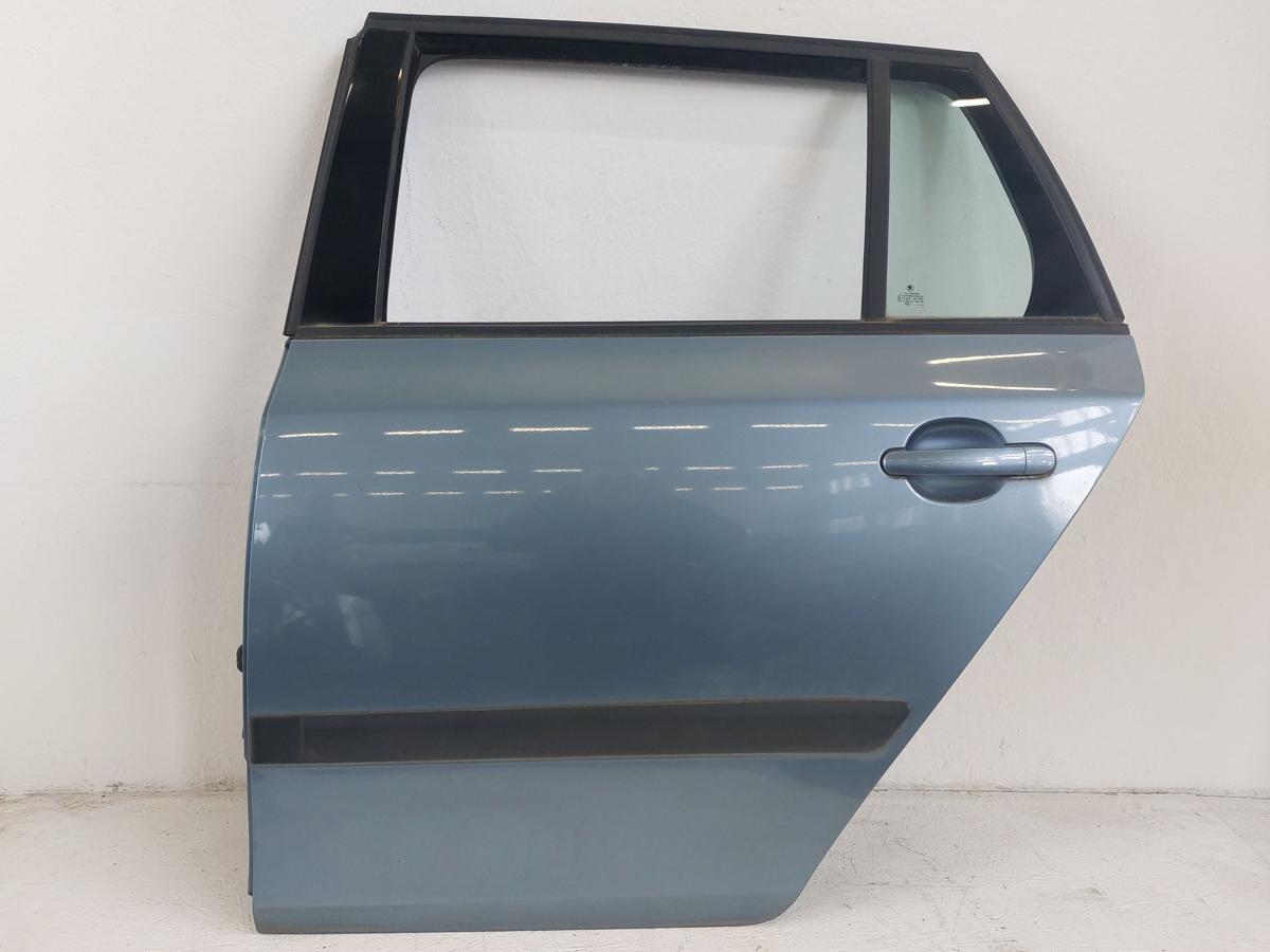 Skoda Fabia 2 Combi 5J Autot&uuml;r T&uuml;r Fondt&uuml;r hinten links LF5X Satin Grey Met