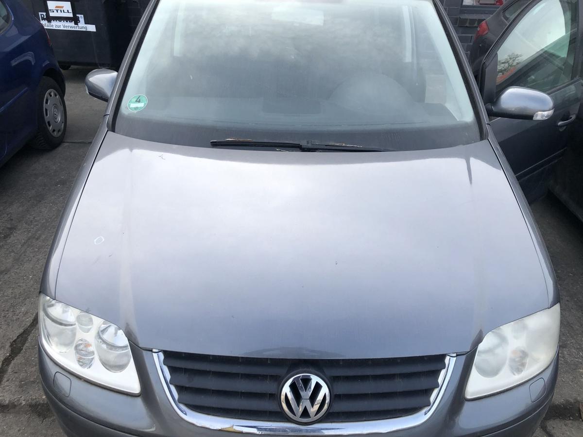 VW Touran 1T 1T1 Motorhaube Haube Klappe Deckel vorn LD7X Platingrau Metallic