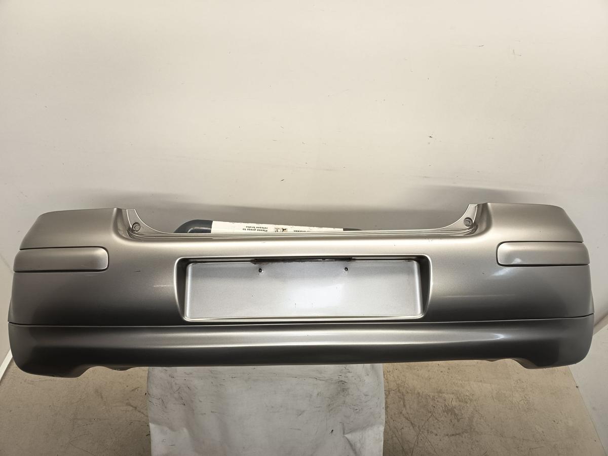 Toyota Yaris P1 original Stoßfänger/Stoßstange hinten 1D2-Silbergrau met Bj 2004