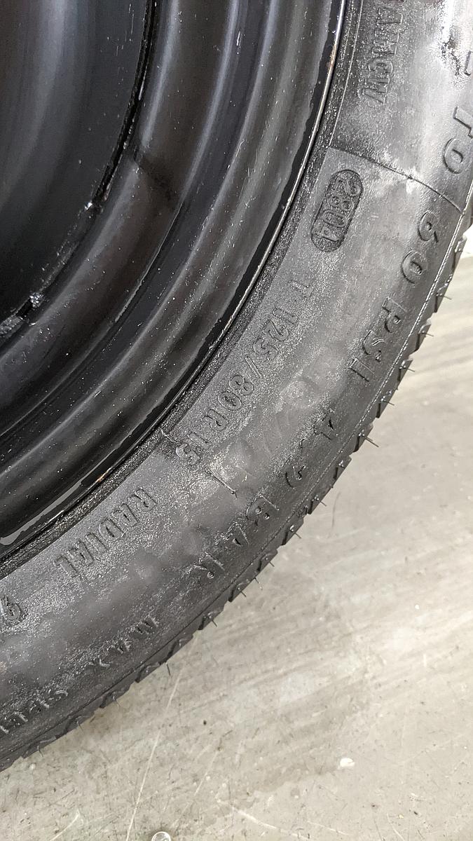 Ford Focus DA3 Notrad Reserverad T125 80 R15 95M DOT 2804 2150836