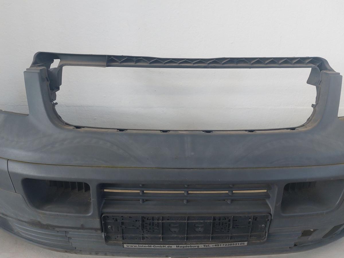 VW T5 7H Transporter Sto&szlig;f&auml;nger vorn Frontsch&uuml;rze OEM unlackiert Frontsto&szlig;stange