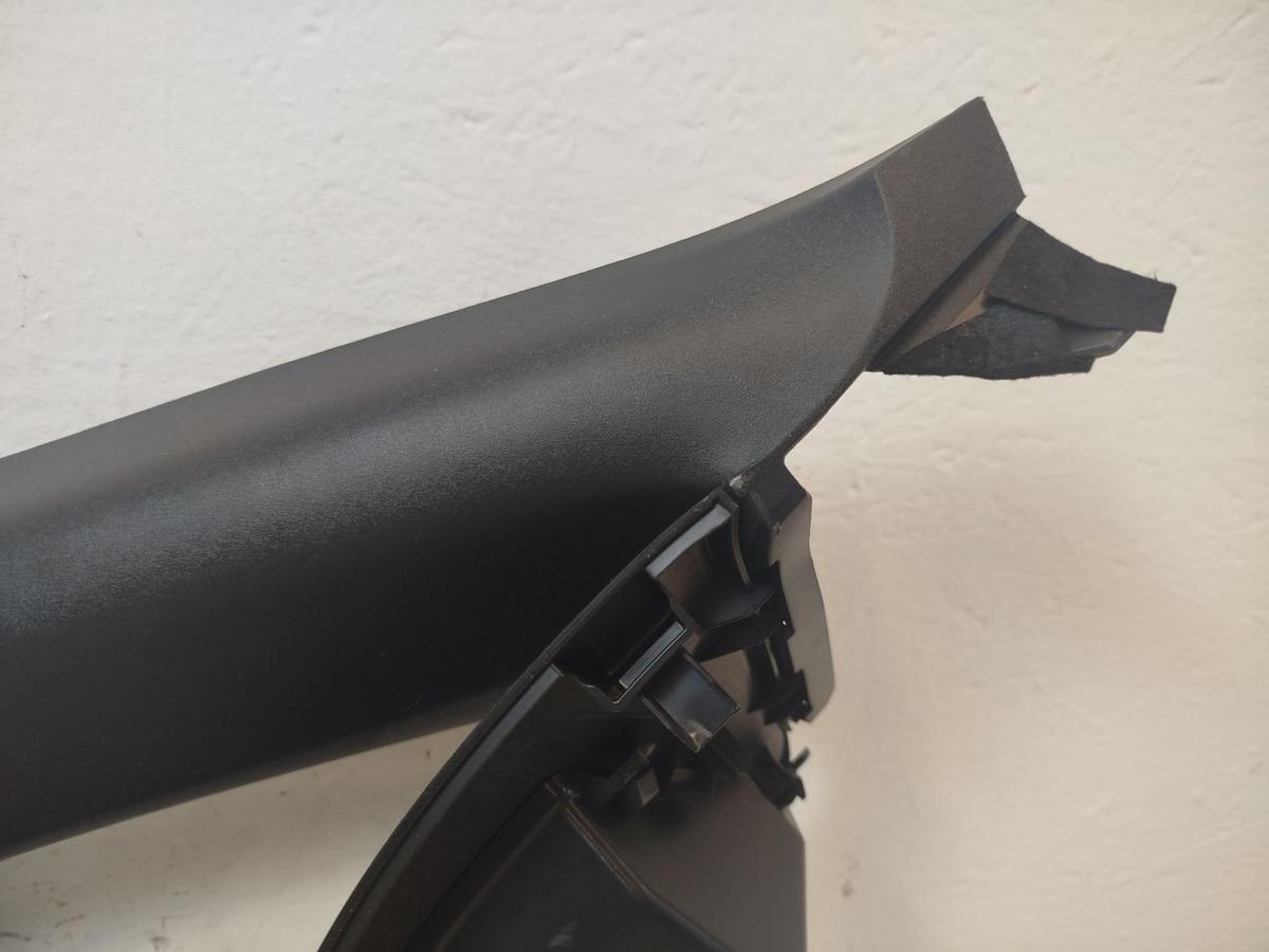 Nissan Leaf ZE1 40kWh Innenverkleidung A S&auml;ule links Blende Verkleidung schwarz