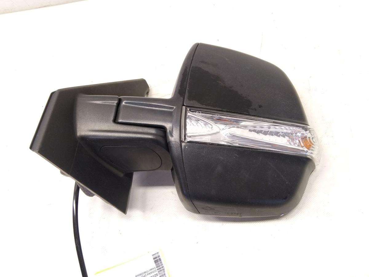 Opel Combo D original Au&szlig;enspiegel links manuell schwarz unlackiert Bj.2014