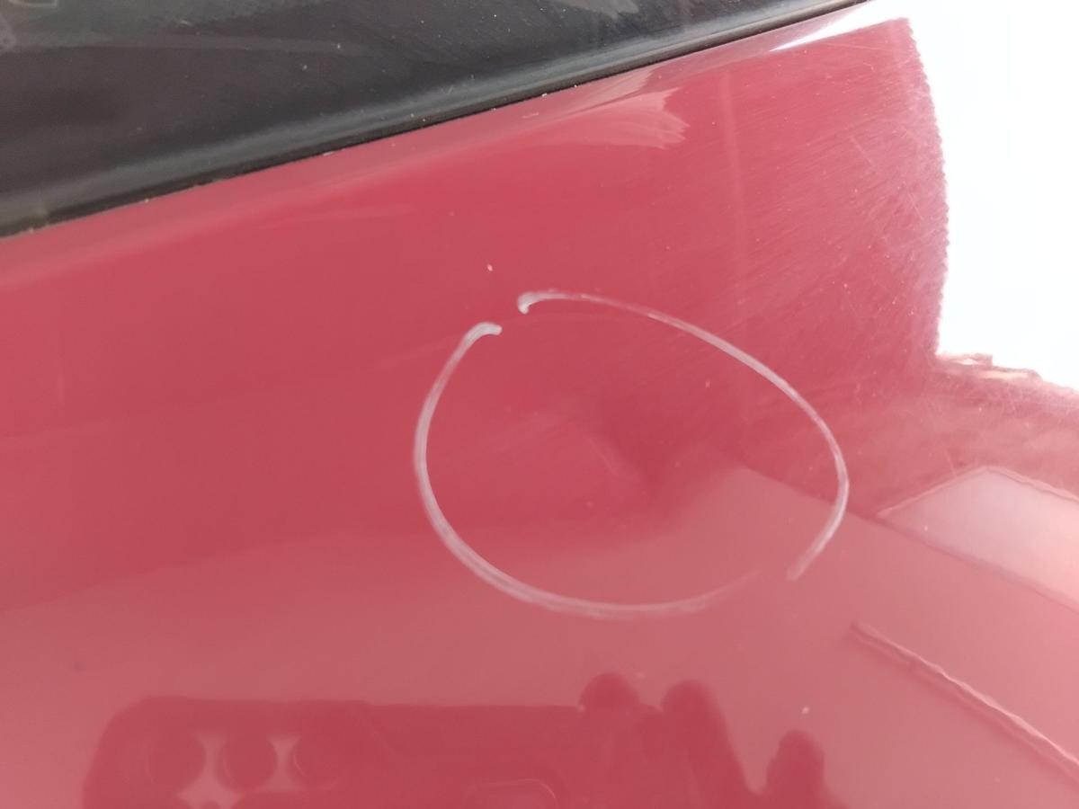 Renault Clio 3 Grandtour Heckklappe OV727 spanisch rot mit Heckscheibe BJ2009