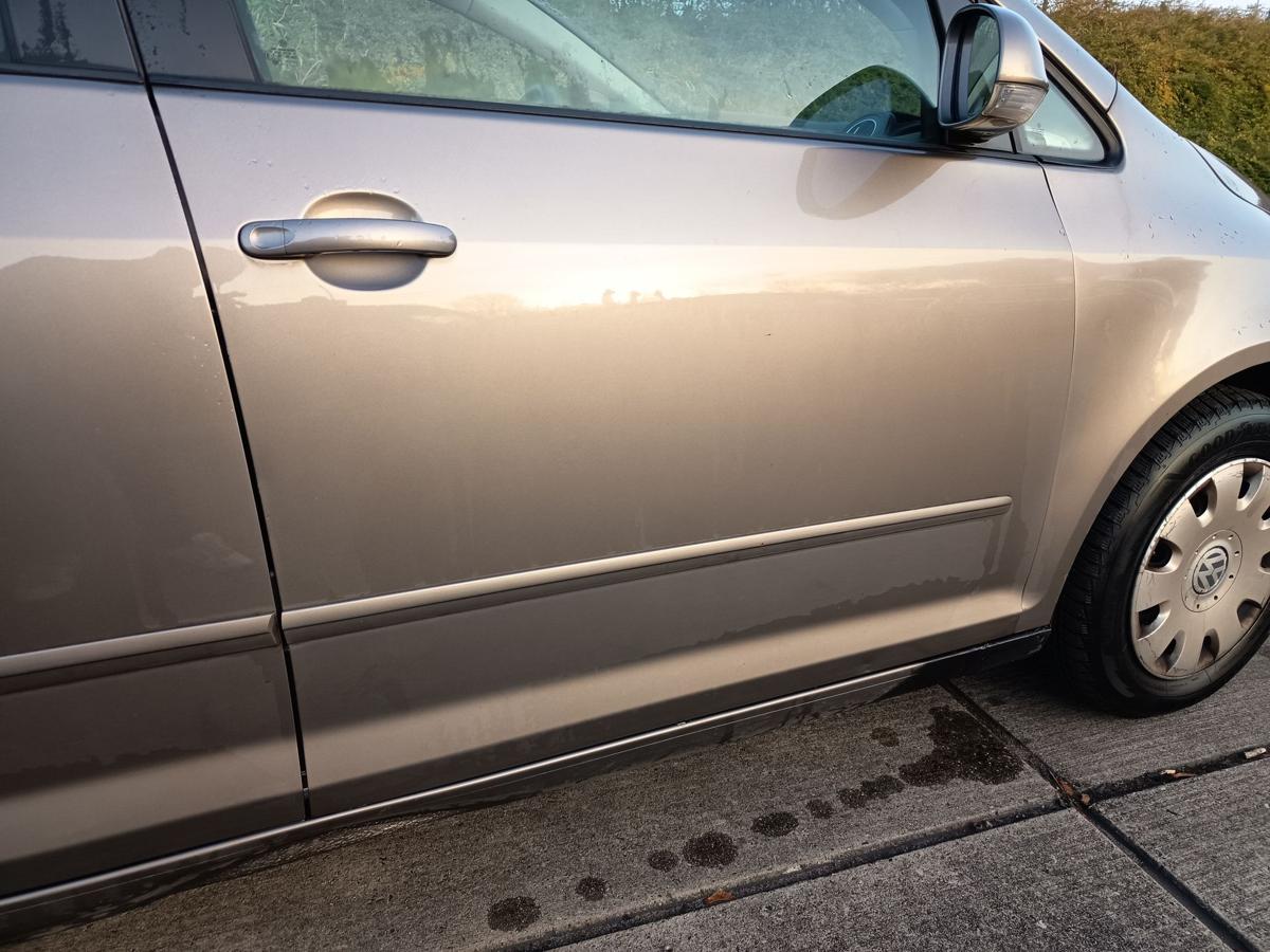 VW Golf Plus orig Tür vorn rechts Beifahrertür LA8X Kaschmirbraun Bj 2009