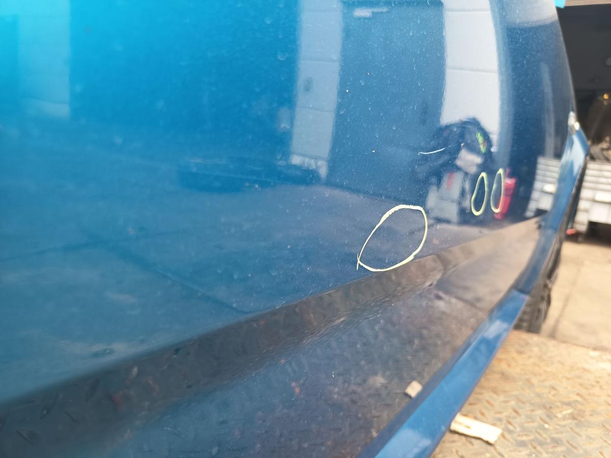 Opel Tigra Twintop original T&uuml;r rechts Beifahrer Rohbau Z21H Antiguablau Bj 2007