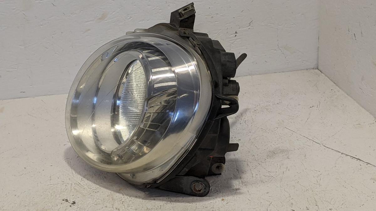 Fiat 500 Typ 312 Scheinwerfer Lampe rechts Hauptscheinwerfer Halogen Trüb