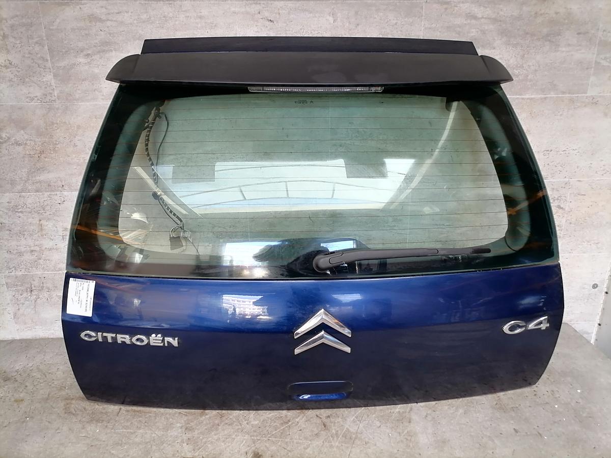 Citroen C4 Limo 04-08 Heckklappe Hecktür Tür hinten Blau
