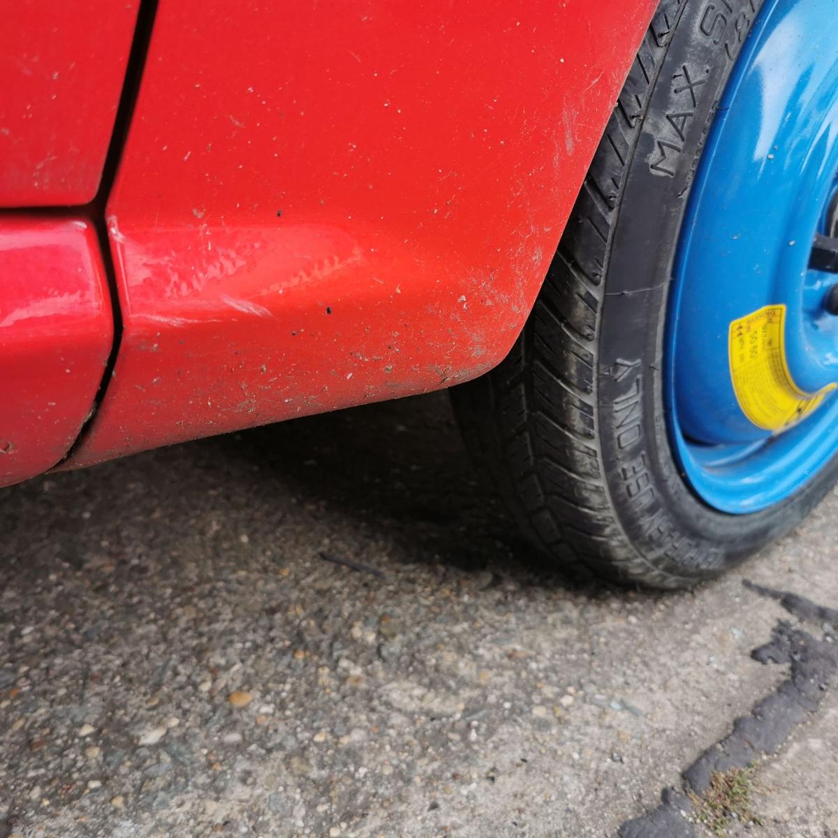 Chevrolet Lacetti KLAN Kotflügel Fender Seitenwand vorn rechts GGE Super Red