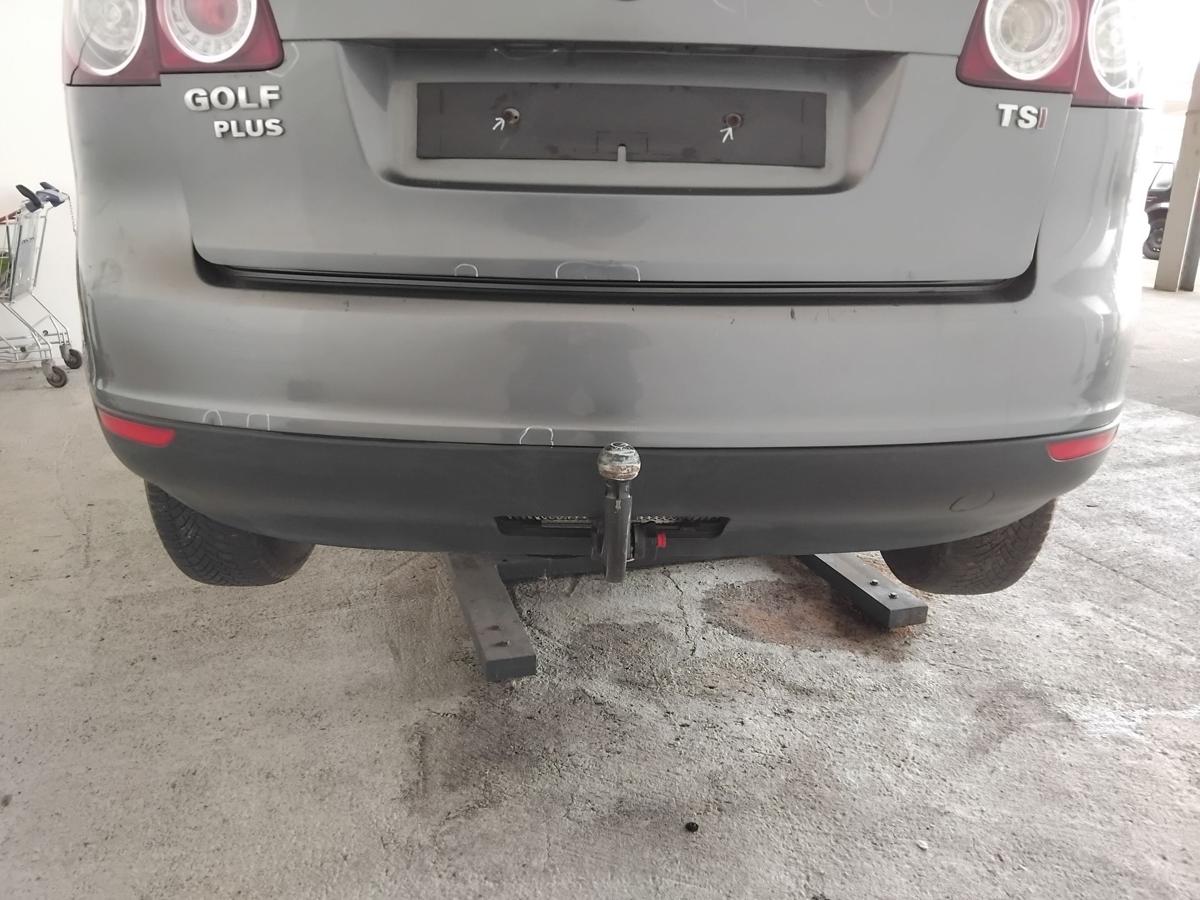 VW Golf Plus 5M original Sto&szlig;f&auml;nger Sto&szlig;stange hinten BJ2006 LA7T unitedgrey