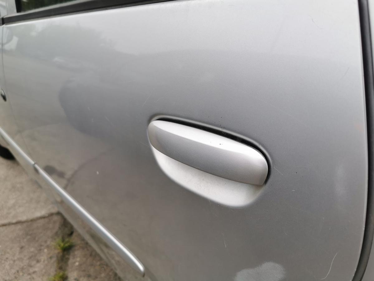 Mitsubishi Colt Z30 Tür Autotür Rohbautür Fondtür hinten links A50 Pure Silver