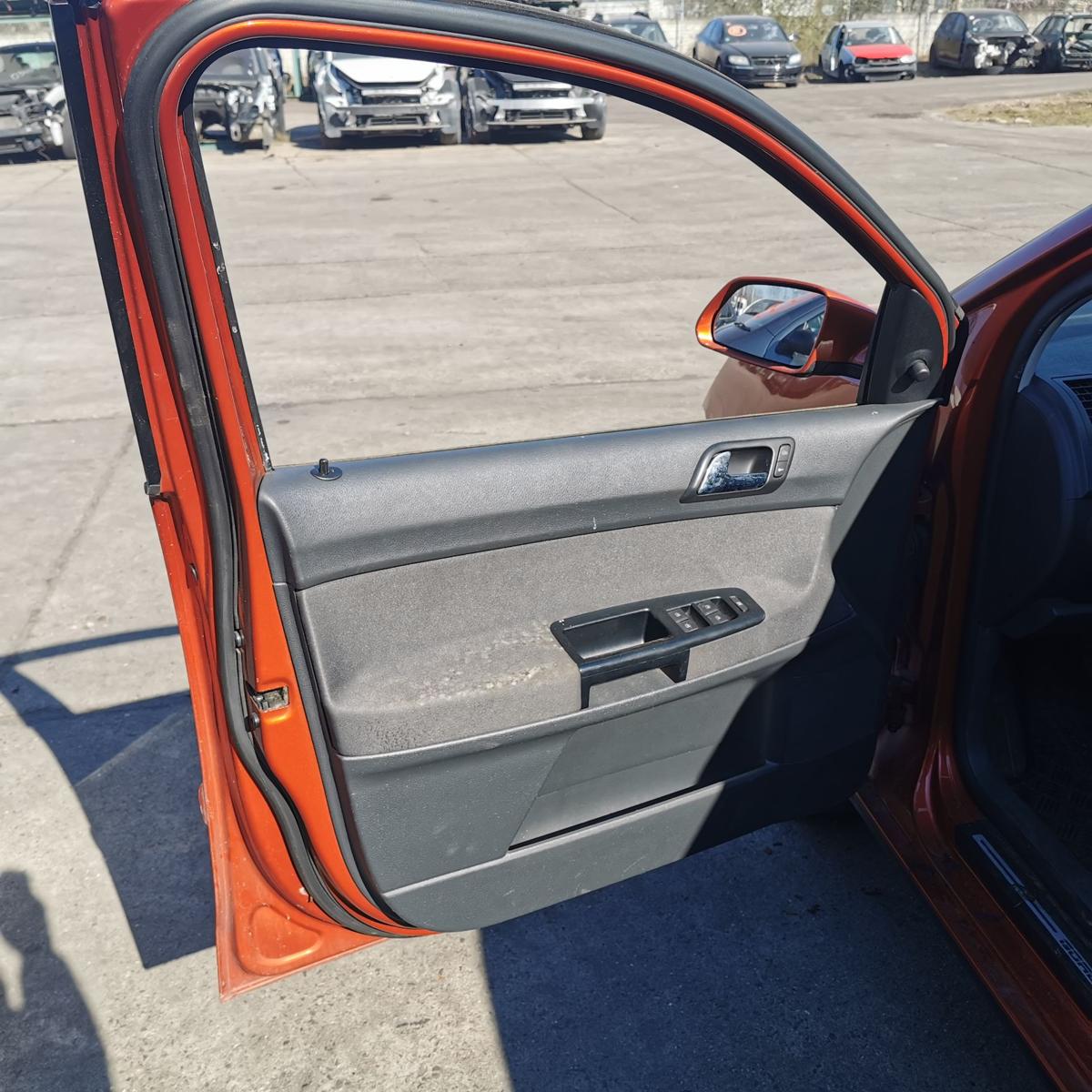VW Polo 9N3 Fahrertür Tür Autotür vorn links Rohbau 5 Türer LA2W Copper Orange