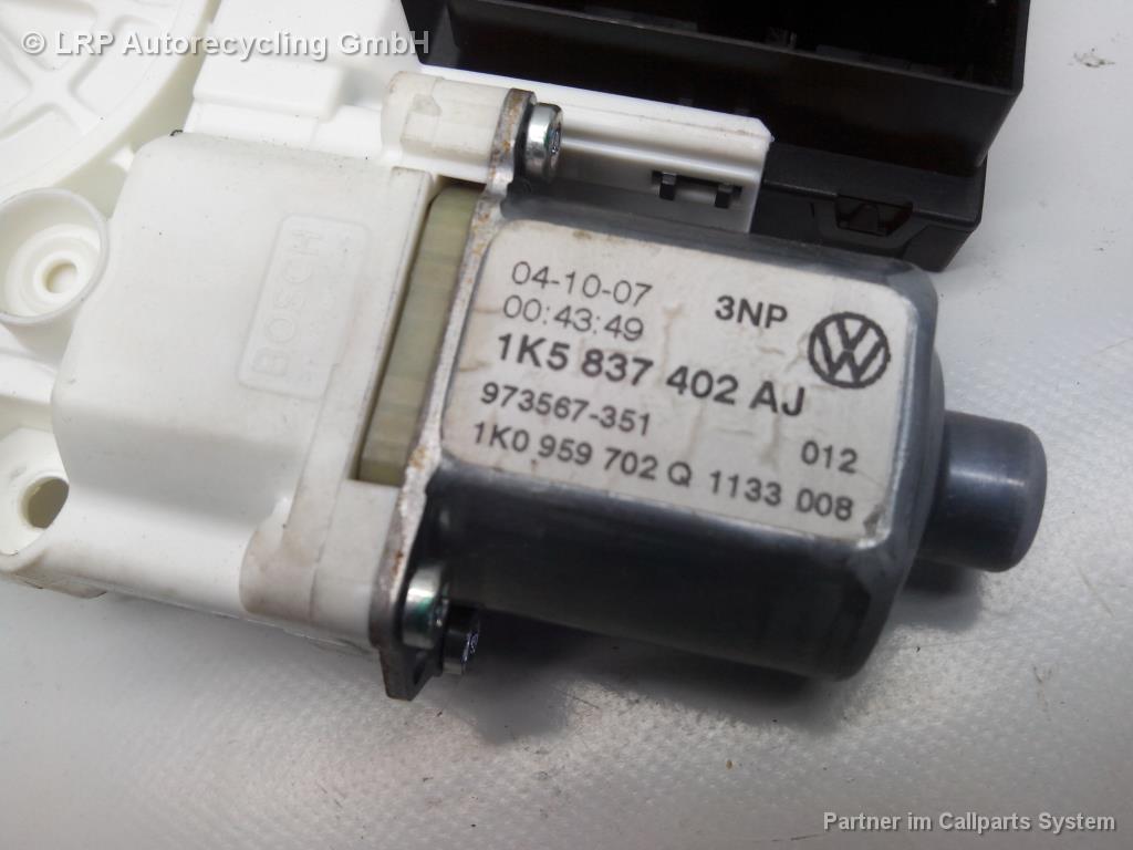 VW Golf 5 Variant Bj.2008 original Fensterhebermotor vorn rechts 1K0959702Q 1K0959792M