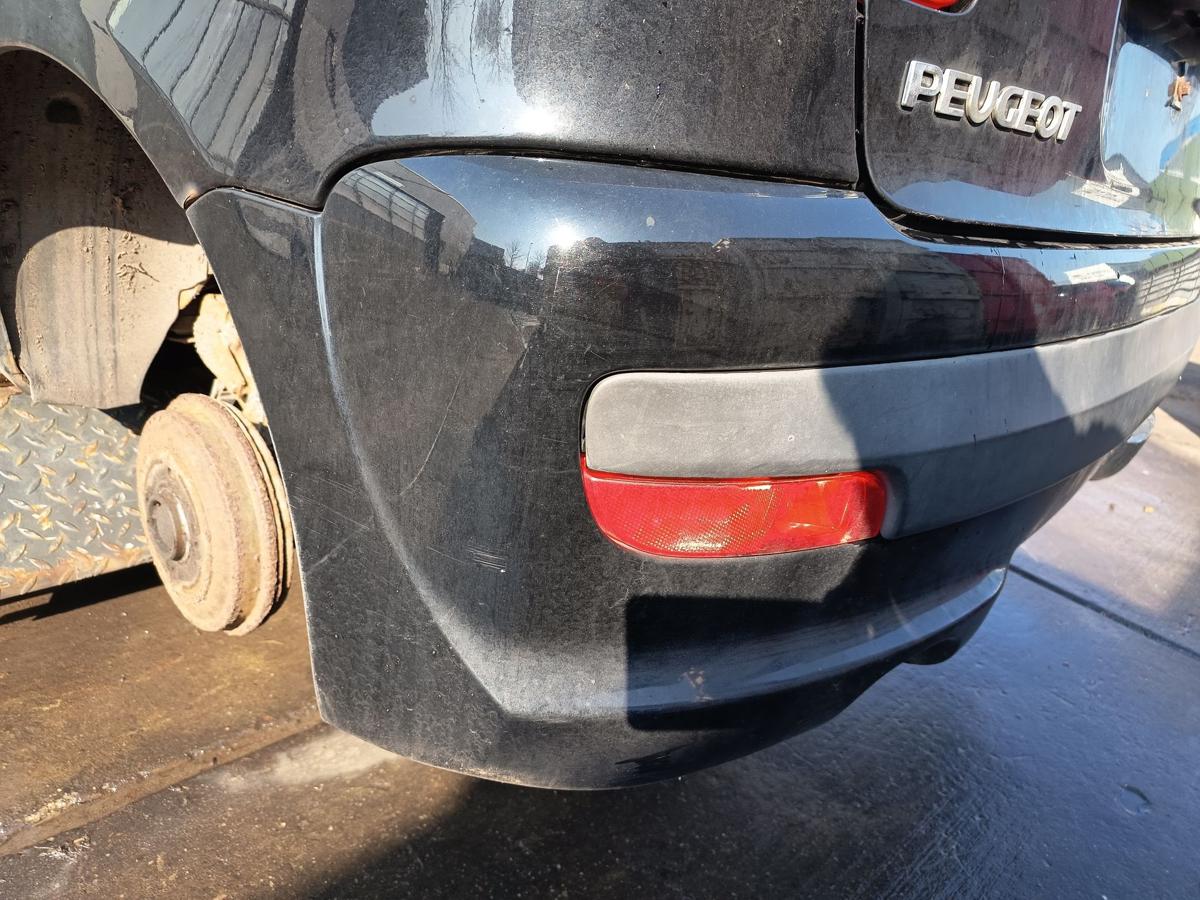 Peugeot 206+ original Sto&szlig;stange hinten 3 T&uuml;rer KTV Perla Schwarz Baujahr 2009