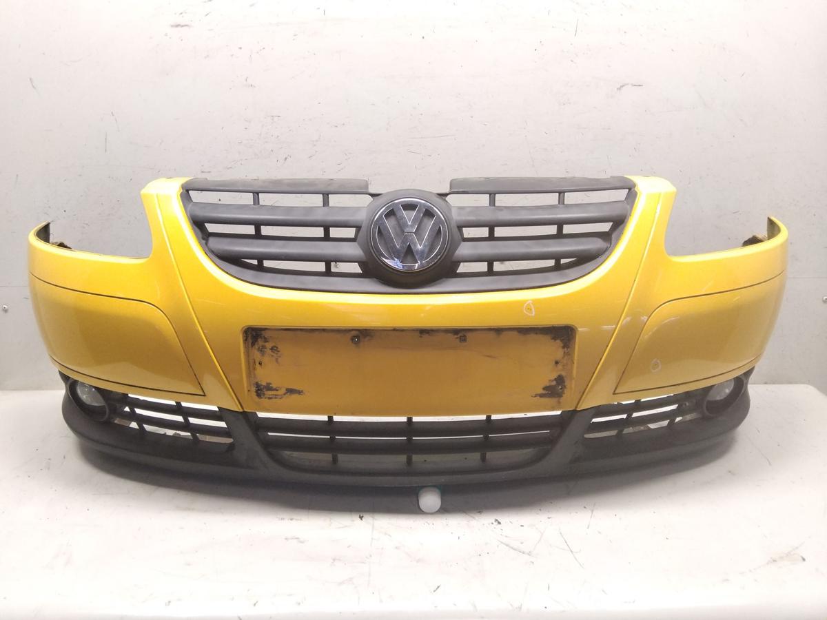 VW Fox 5Z original Sto&szlig;f&auml;nger Sto&szlig;stange vorn imolagelb LY1C Bj.2010