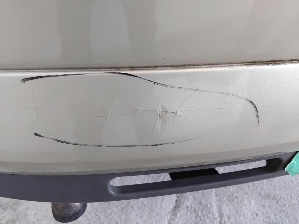 Ford Mondeo 4 BA7 Flie&szlig;heck orig Sto&szlig;stange Sto&szlig;f&auml;nger hinten PDC BJ2007 Champagnermetallic