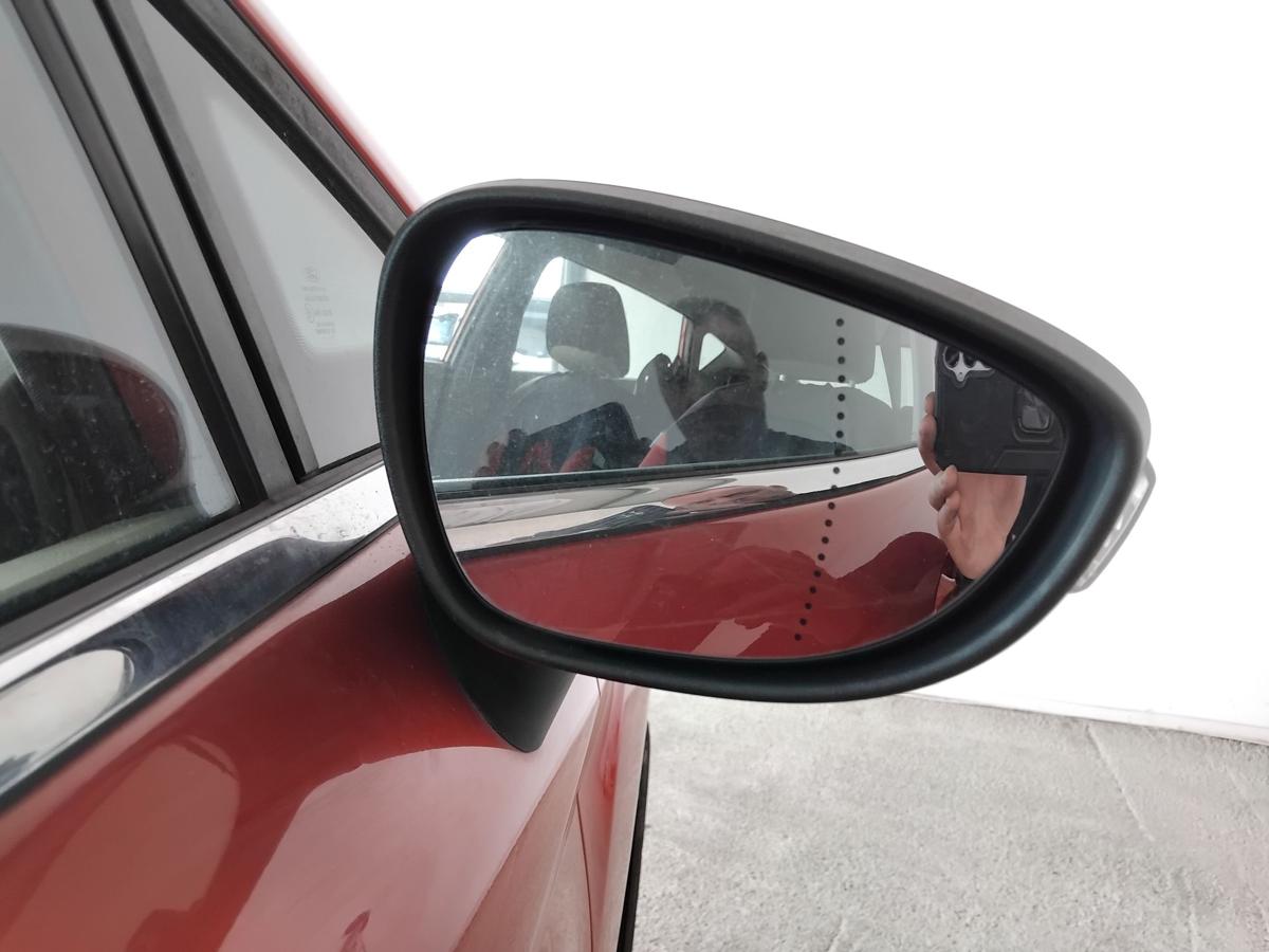Ford Fiesta JA8 orig Au&szlig;enspiegel rechts elektrisch anklappbar BJ2010 tangorot