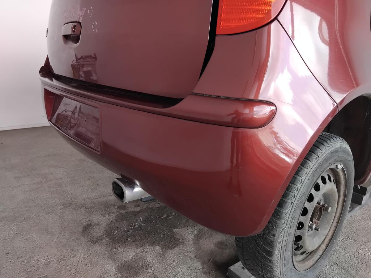 Mitsubishi Colt Z30 orig Sto&szlig;stange Sto&szlig;f&auml;nger hinten 5-T&uuml;rer BJ2006 P14 Rubinrot