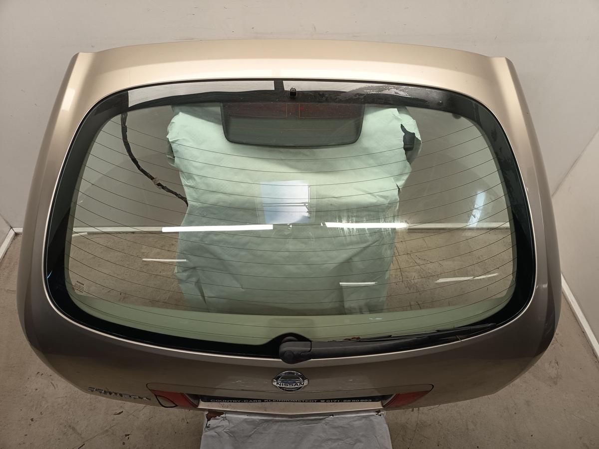 Nissan Primera P12 Kombi original Heckklappe mit Scheibe EY2 Vegasgold Bj 2003