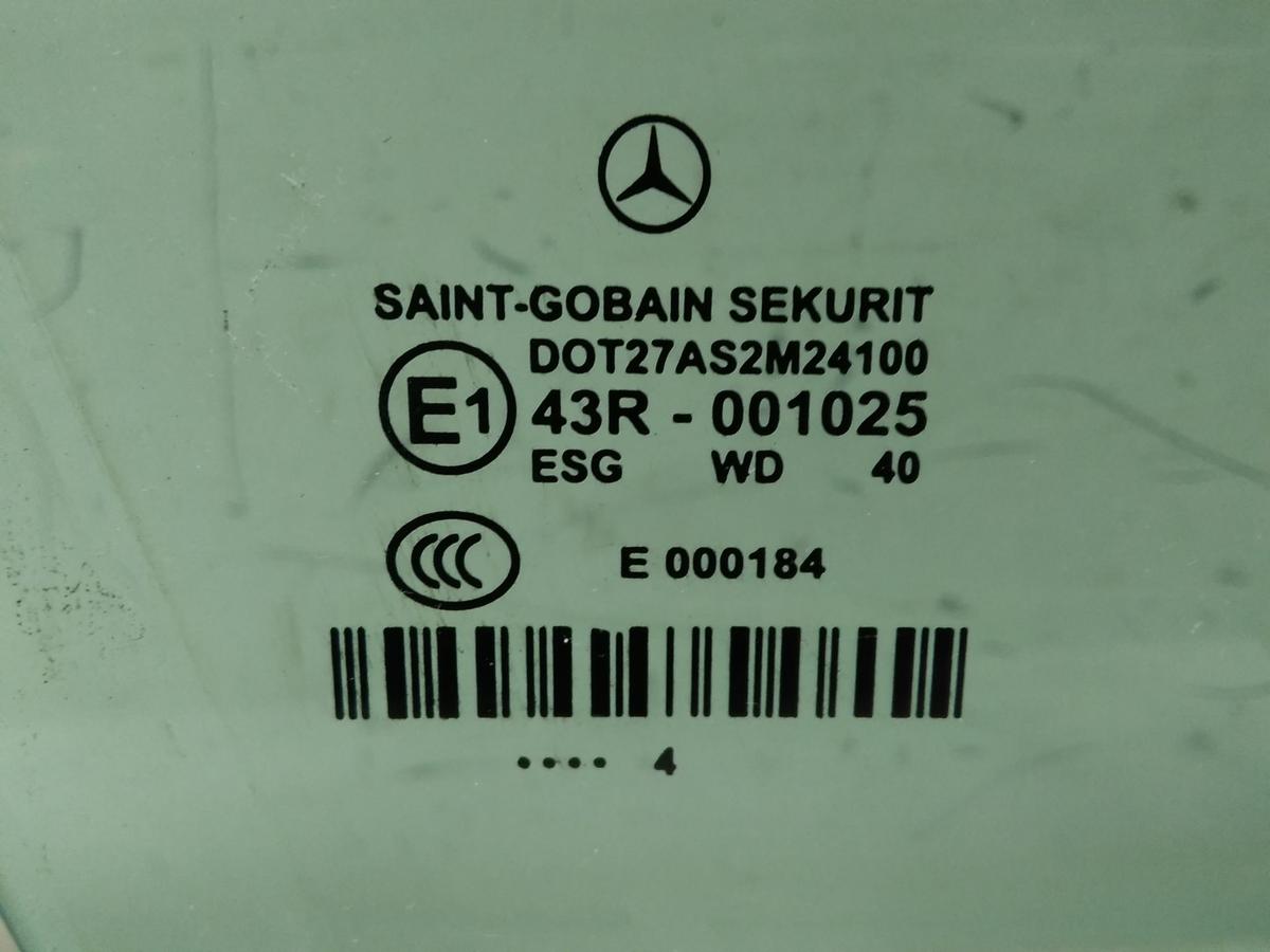 Mercedes E-Klasse 211 original T&uuml;rscheibe vorn rechts gr&uuml;ncolor BJ2004