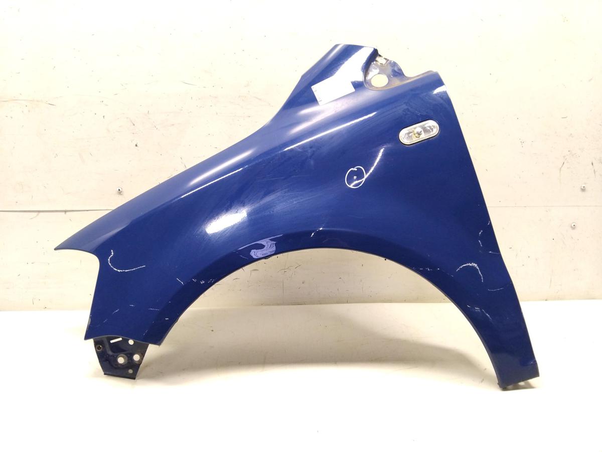 VW Fox 5Z original Kotfl&uuml;gel vorn links indienblau LL5M Bj.2005