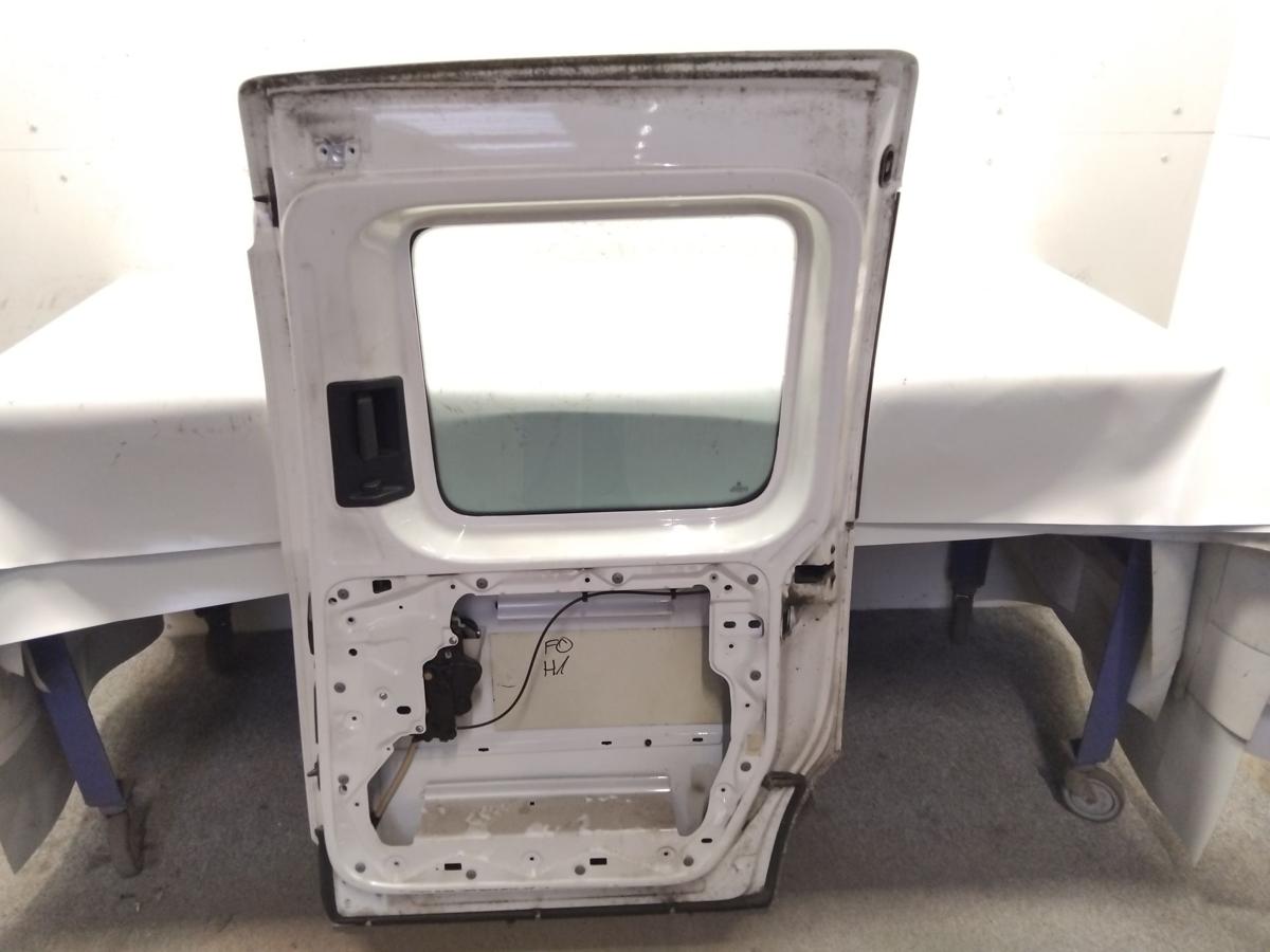 VW Caddy 2K original Schiebet&uuml;r rechts LB9A Candywei&szlig; mit Scheibe BJ2005