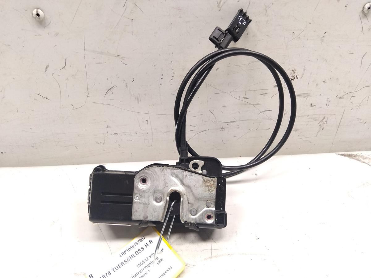 Tesla Model S original T&uuml;rschlo&szlig; hinten rechts mit ZV 600891400C BJ2014