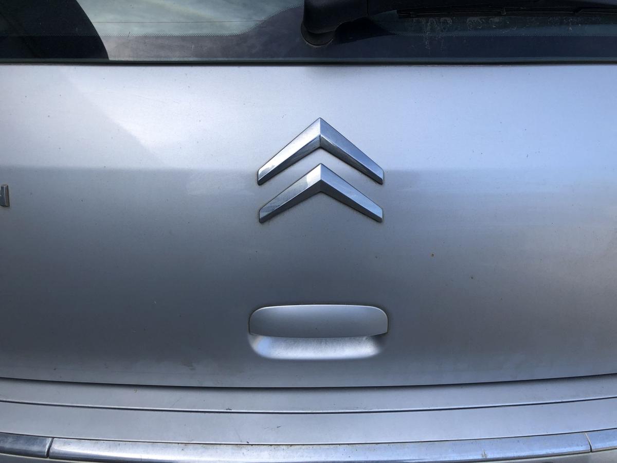 Citroen C4 Typ L Heckklappe mit Heckscheibe 5 t&uuml;rig Rohbau EZR Aluminium Grau