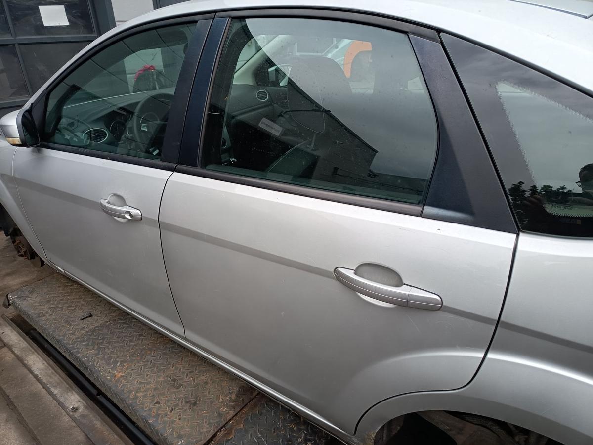 Ford Focus II 5TRG original T&uuml;r Roht&uuml;r hinten links Polarsilber Facelift Bj 2009