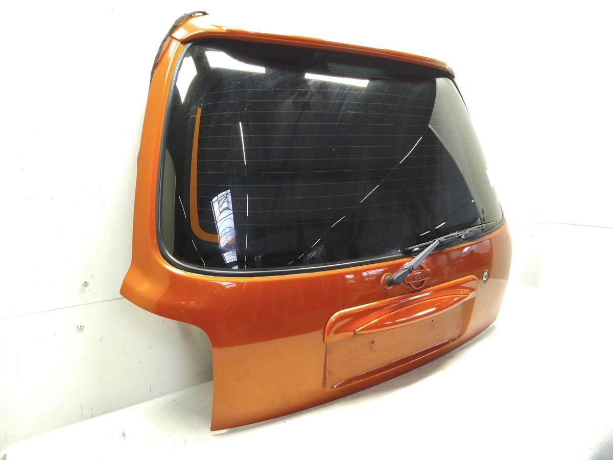 Nissan Micra K11 Heckklappe mit Heckscheibe 2. Faceliftmodell BJ2001 mit Spoiler