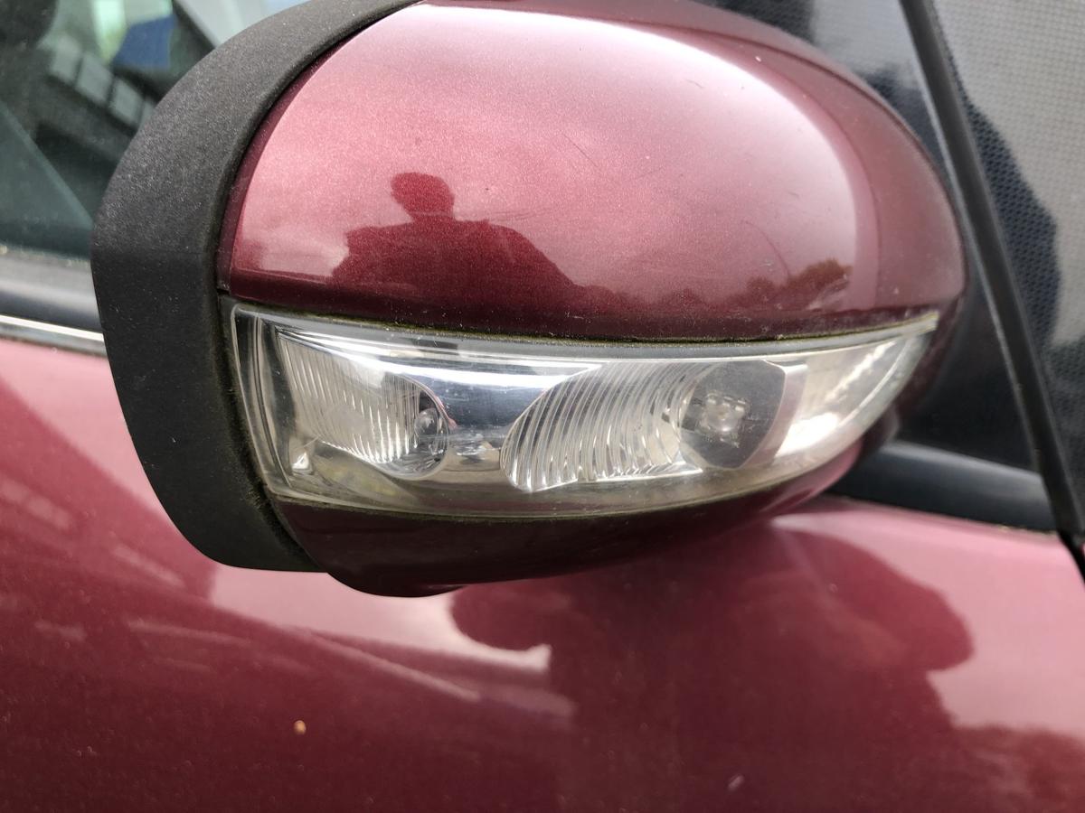 Mercedes B Klasse W245 Au&szlig;enspiegel rechts Spiegel elektrisch 597 Saturnrot