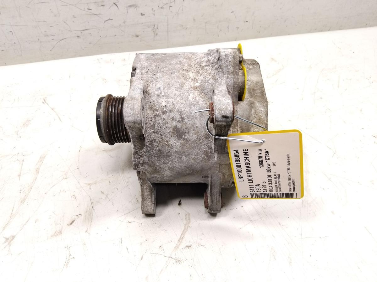 Audi A8 D4 4H orig Lichtmaschine Generator 190A 3.0TDI 190kw BJ2015 059903019H