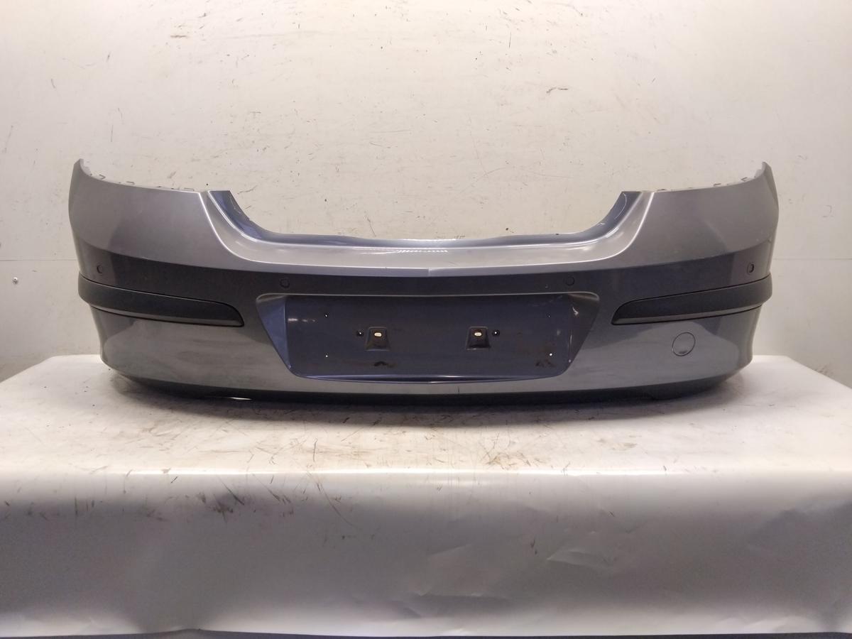Opel Astra H Sto&szlig;f&auml;nger Sto&szlig;stange hinten Z155 Mondlandgrau 5T Flie&szlig;heck BJ2005