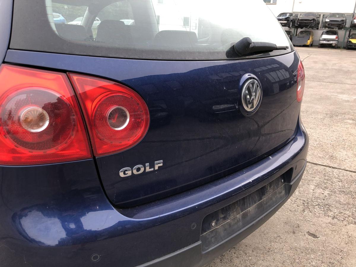 VW Golf 5 1K Heckklappe Kofferraumklappe LD5Q Shadowblue 3 oder 5 türer Rohbau