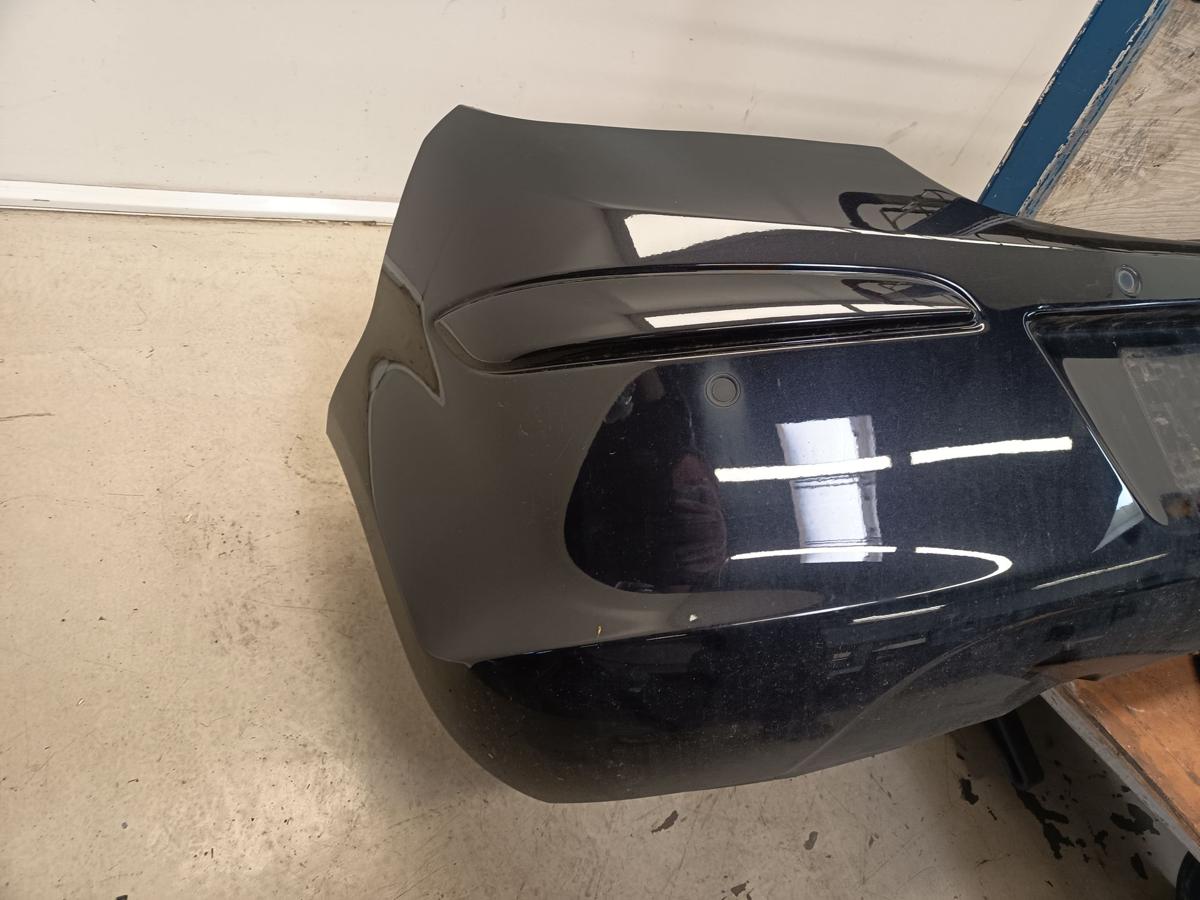 Opel Corsa D 3t&uuml;rer original Sto&szlig;f&auml;nger Stange hinten Z20R Saphirschwarz Bj 2007