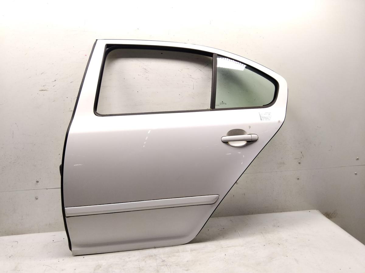 Skoda Octavia 2 1Z Limo Facelift T&uuml;r hinten links candyweiss LF9E Bj.2012