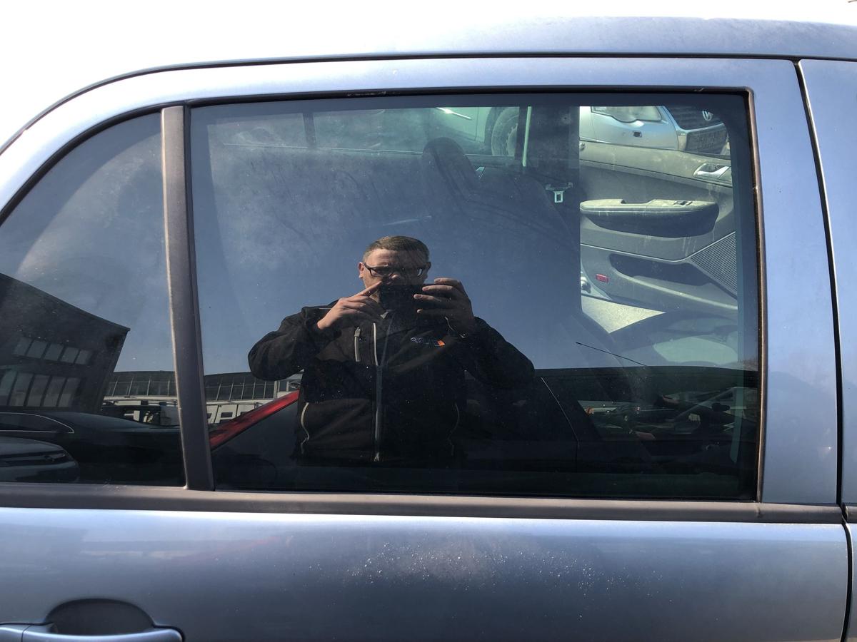 Skoda Fabia 6Y T&uuml;rscheibe hinten rechts Seitenscheibe 5 t&uuml;rer Colorglas Scheibe