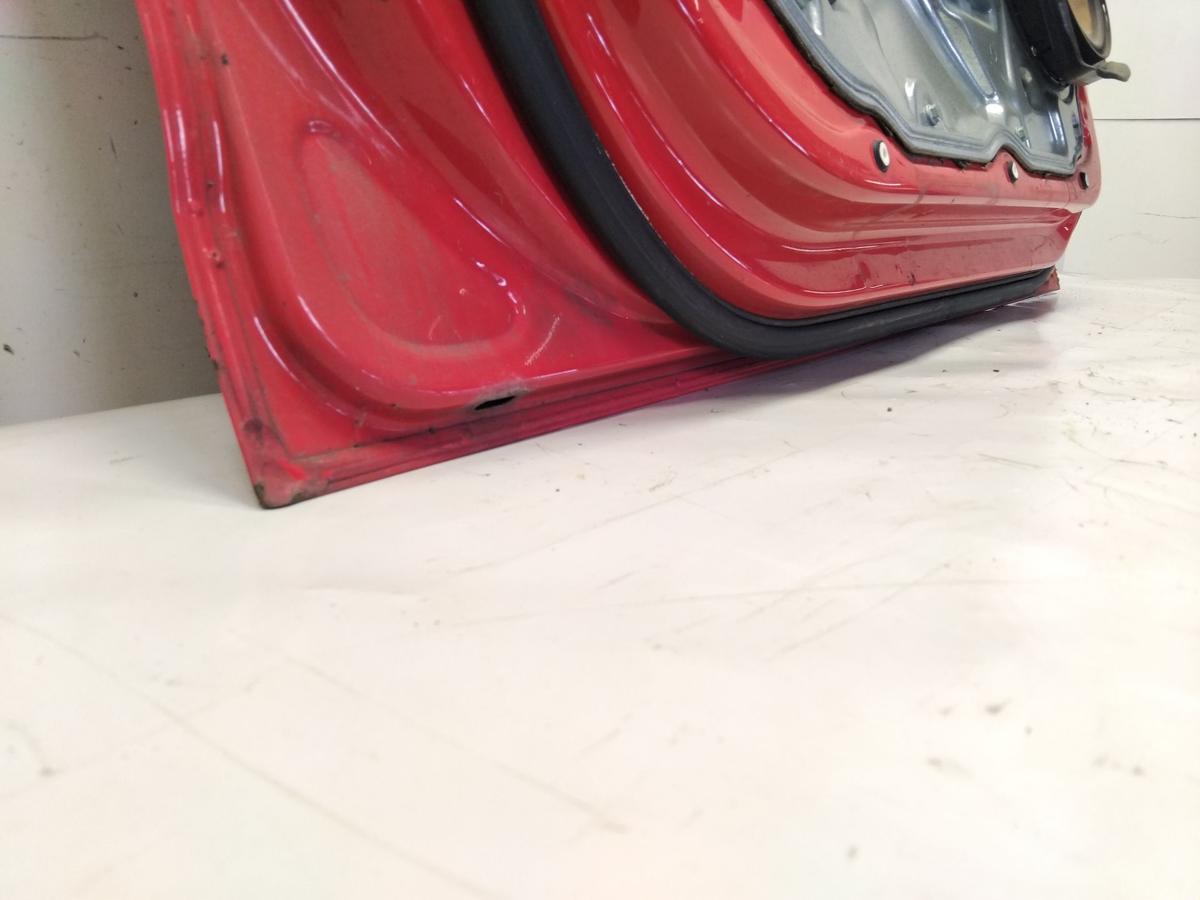VW Polo 9N3 T&uuml;r vorn links Fahrert&uuml;r 5-t&uuml;rig LP3G Flashrot BJ2005