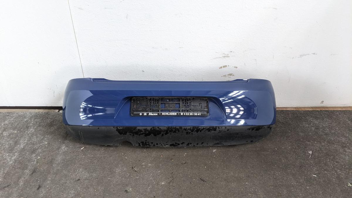 Stoßfänger hinten Heckstoßstange Heckstoßfänger LL5M Indienblau VW Fox 5Z