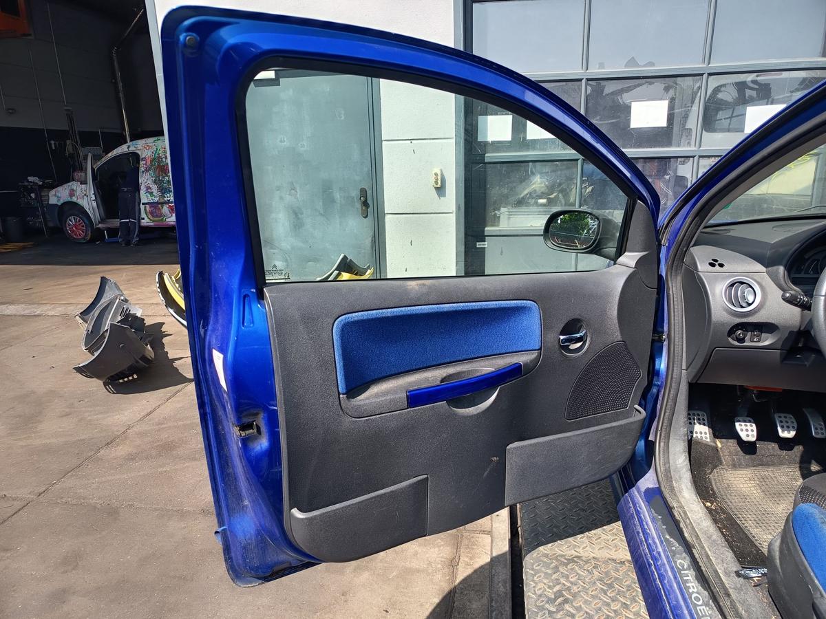 Citroen C2 original Tür links Fahrer KMH Königsblau Bj 2005