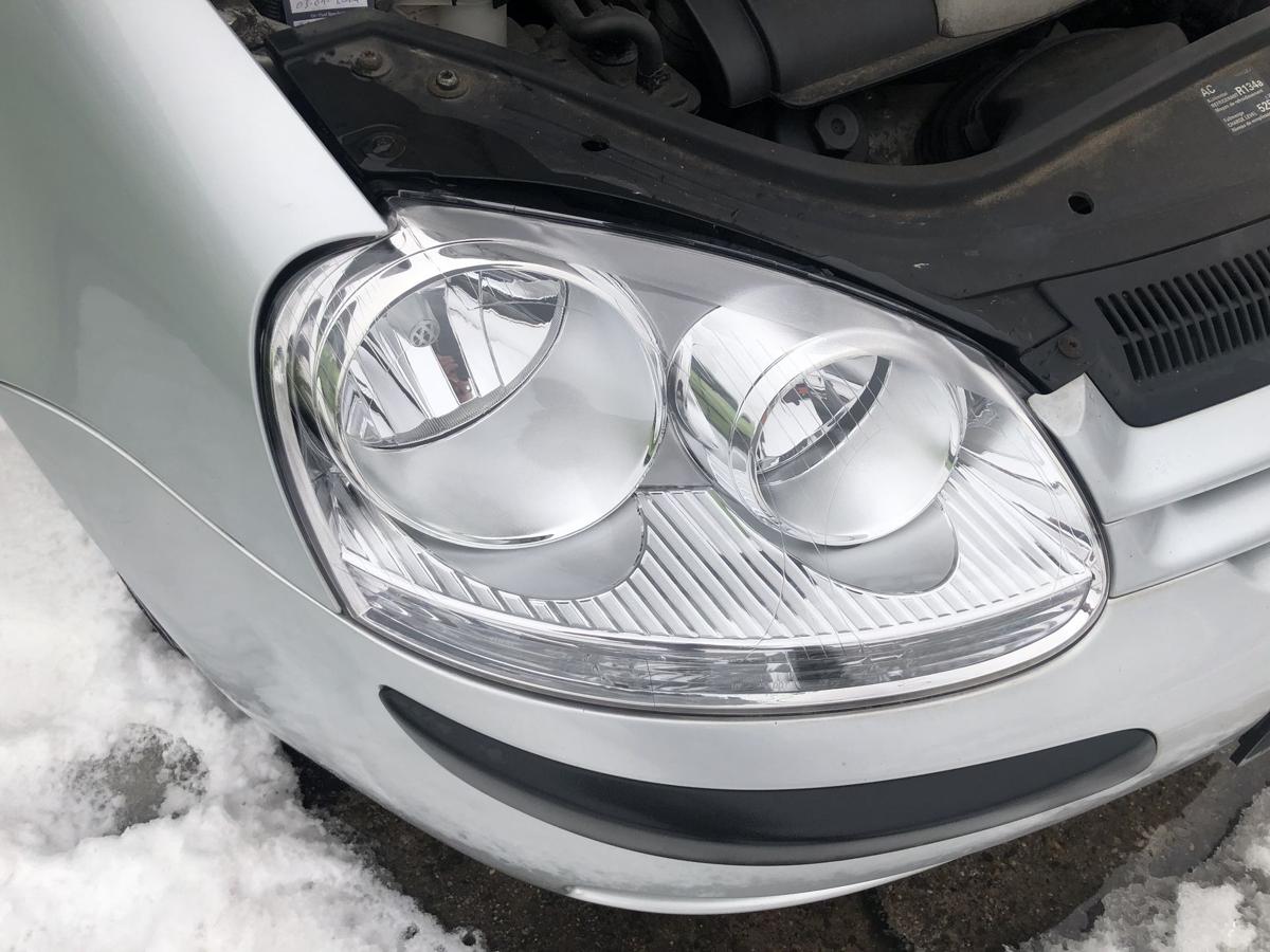 VW Golf 5 V 1K Scheinwerfer rechts Frontscheinwerfer Lampe Halogen Zubeh&ouml;rteil