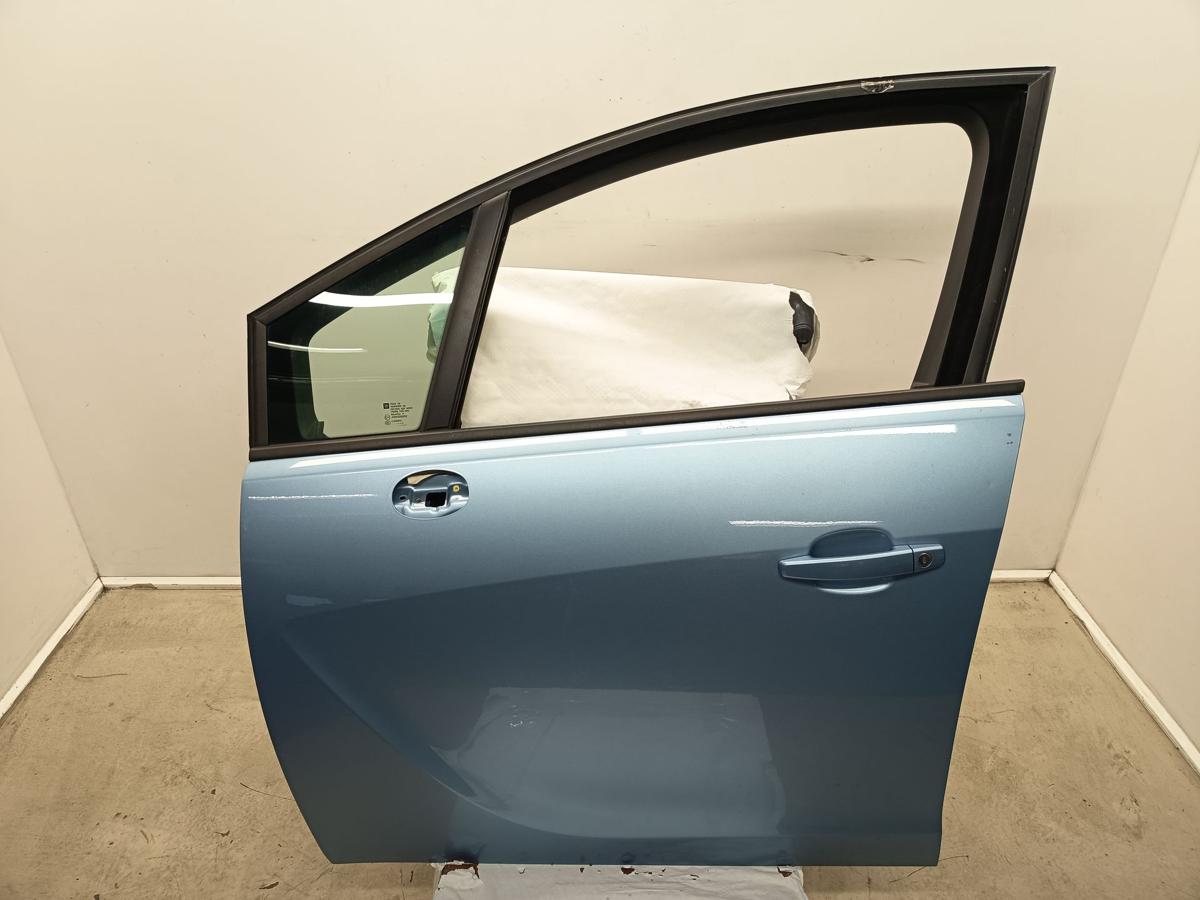 Opel Meriva B orig T&uuml;r vorn links Fahrert&uuml;r 22R Blau Bj 2013